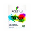 Geoplan Fortius D3 2500iu + B12 1000mg Vitamins X 90 Tabs