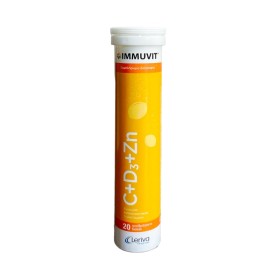 Leriva Immuvit C+D3+Zn X 20 Effervescent Tabs