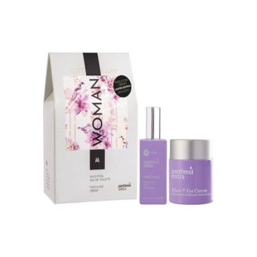 Panthenol Extra Promo Woman Wild Petal Eau De Toilette 50ml & Face And Eye Cream Limited Edition 100ml