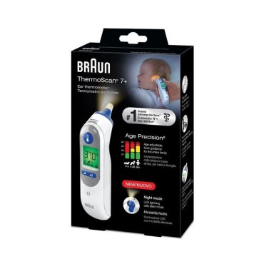 Braun Thermoscan 7+ Irt 6525 Ψηφιακό Θερμόμετρο Αυτιού
