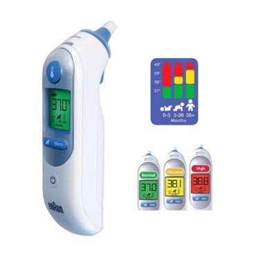 Braun Thermoscan 7+ Irt 6525 Ψηφιακό Θερμόμετρο Αυτιού