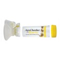 Aerochamber Mask Plus Flow Vu Παιδικό 1-5 Κίτρινο