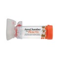 Aerochamber Mask Plus Flow Vu Βρεφικό 0-18 (Μηνών) Πορτοκαλί