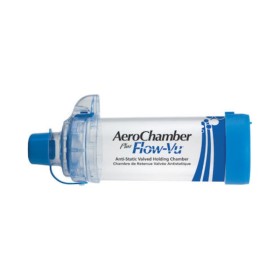 Aerochamber Mask Plus Flow Vu Ενηλίκων Μπλέ