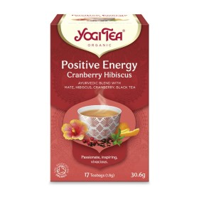 Yogi Tea Positive Energy Cranberry Hibiscus X 17 Teabags
