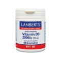 Lamberts Vitamin D3 2000 IU X 60 Caps