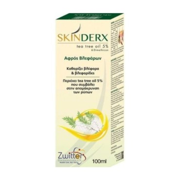 Zwitter Skinderx Αφρός Βλεφάρων 100ml