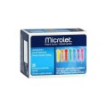 Bayer Microlet Color X 25 Lancets