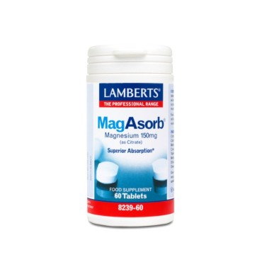 Lamberts Mag Asorb X 60 Tabs