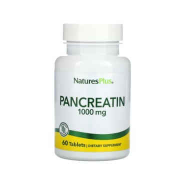 Nature’s Plus Pancreatin 1000mg X 60 Tabs