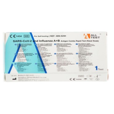 All Test SARS-Cov-2 & Influenza A+B Rapid Test 1τμχ