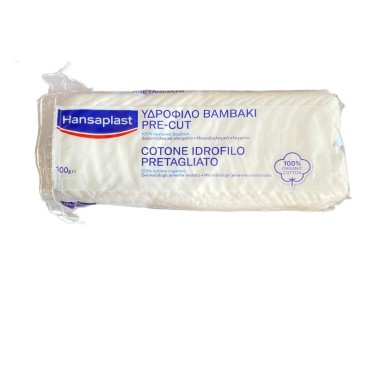 Hansaplast Pre-Cut Βαμβάκι 100 gr