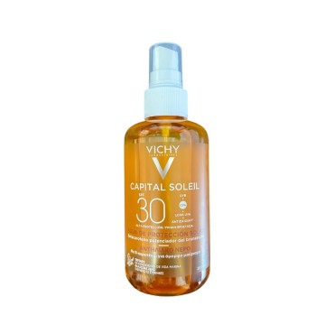 Vichy Capital Soleil Sun Protective Water Με Βήτα Καροτίνη Spf 30 200 Ml