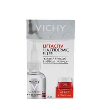 Vichy Promo Liftactiv H.A. Epidermic Filler Serum 30ml & Δώρο Vichy Liftactiv Collagen Specialist Cream 15ml