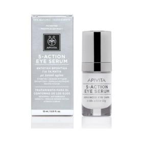 Apivita 5 Action Eye Serum White Lily 15ml