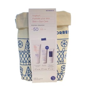 Korres Promo Yoghurt Sunscreen Face Cream Gel Spf 50 40ml & Nourishing Probiotic Gel Cream 20ml & Foaming Cleanser 20ml