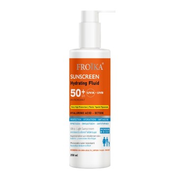 Froika Sunscreen Hydrating Fluid Hyaluronic Acid SPF50 250ml