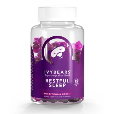 Ivybears Restful Sleep 60 Ζελεδάκια - Αρκουδάκια
