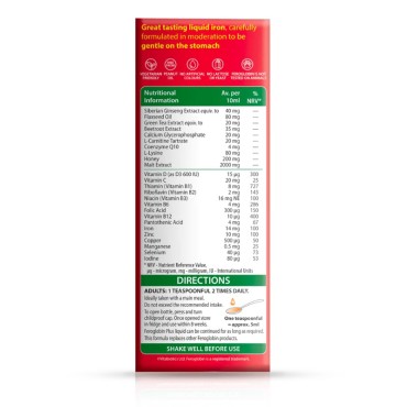 Vitabiotics Feroglobin Liquid Plus 200ml