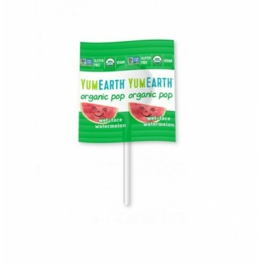 YumEarth Organic Pop με Γεύση Καρπούζι 1Τμχ