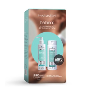Pharmasept Promo Balance Body Cream 250ml & Δώρο Pharmasept Balance Shower Gel 250ml