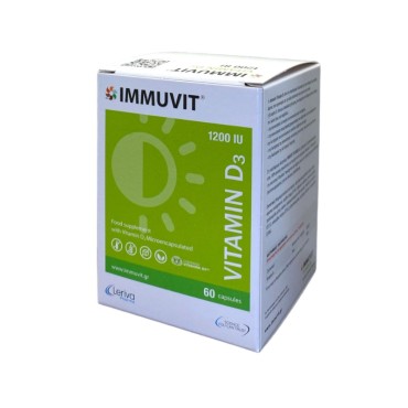 Leriva Immuvit Vitamin D3 1200IU x 60 Caps
