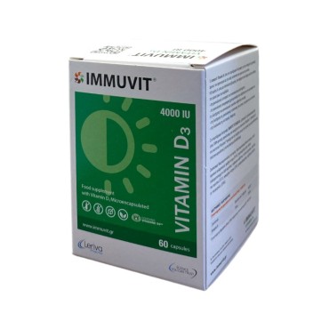 Leriva Immuvit Vitamin D3 4000IU x 60 Caps