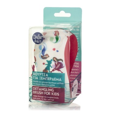 Medisei Dalee Παιδική Βούρτσα Μαλλιών Κόκκινη 1Τμχ