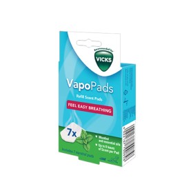 Vicks Comforting Vapopads Με Άρωμα Μενθόλη x 7 Τμχ
