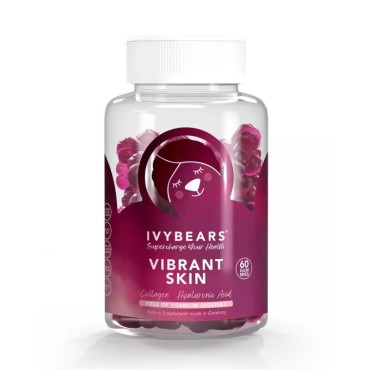 Ivybears Vibrant Skin 60 Ζελεδάκια - Αρκουδάκια