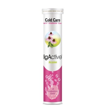 Igactive Cold Care Με Γεύση Λεμόνι X 20 Effervescent Tabs