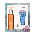 Vichy Promo Capital Soleil Cell Protect Water Fluid Spray Spf50+ 200ml & Δώρο Soothing After Sun Milk 100ml