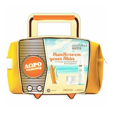 Panthenol Extra Promo Face & Eye Cream 50ml & Δώρο Sun Care Diaphanous Face Gel SPF30 50ml