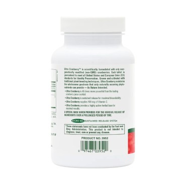 Nature's Plus Sustained Release Ultra Cranberry 1000mg X 120 Tabs