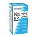 Health Aid Vegan Vitamin B3 250mg X 90Tabs