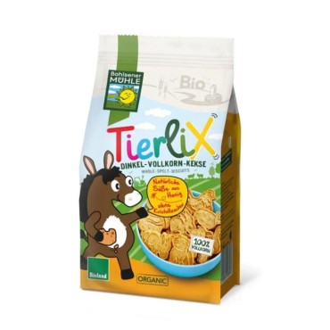 Bohlsener Muhle Βιολογικά Μπισκότα Βρώμης Tierlix Με Ντίνκελ 125gr