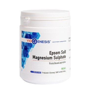 Viogenesis Epsom Salt Magnesium Sulphate 500gr