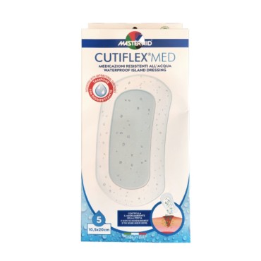 Master Aid Αδιάβροχα Αυτοκόλλητα Επιθέματα Cutiflex 20 x 10.5cm 5τμχ