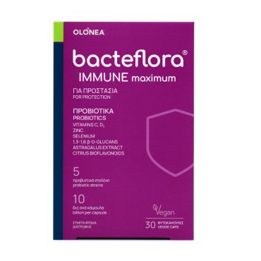 Olonea Bacteflora Immune Maximum x 30 Veggie Caps