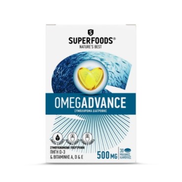 Superfoods OmegAdvance 500mg 30 Soft Caps