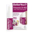 BetterYou Vitamin D3+K2 Kids Daily Oral Spray 15ml