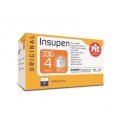 Pic Insupen Βελόνες Ινσουλίνης 33G x 4MM x 100 Τμχ