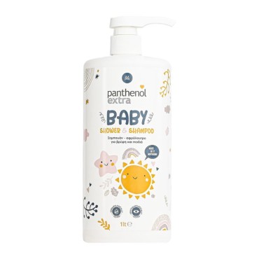 Panthenol Extra Baby Shower And Shampoo 1lt