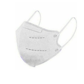 Barbeador FFP2 NR Μάσκα Υψηλής Προστασίας Λευκή 1 Τεμ
