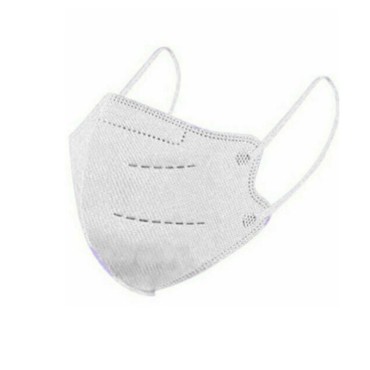 Barbeador FFP2 NR Μάσκα Υψηλής Προστασίας Λευκή 1 Τεμ