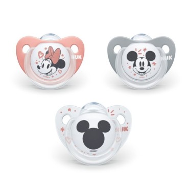 Nuk Πιπίλα Σιλικόνης Disney Baby Ν1 (0325) x 1 Τμχ