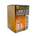 Wellion Lancets 33G X 50 Τμχ