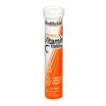 Health Aid Vitamin C Effervescent 1000mg Orange X 20 Tabs