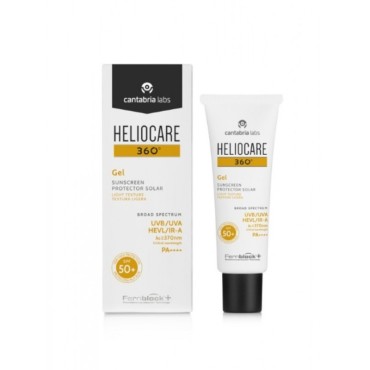 Heliocare 360 Gel Sunscreen Light Texture Spf50+ 50 ML