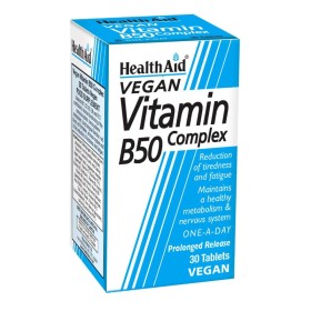 Health Aid B50 Complex Prolonged Release X 30 Tabs